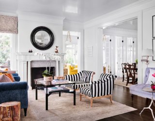 Striped Accent Chairs: 20 Ideas to Decorate with Style and Contrast