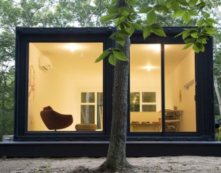 Green Design: Two Shipping Containers Turned into Budget Art Studio in New York