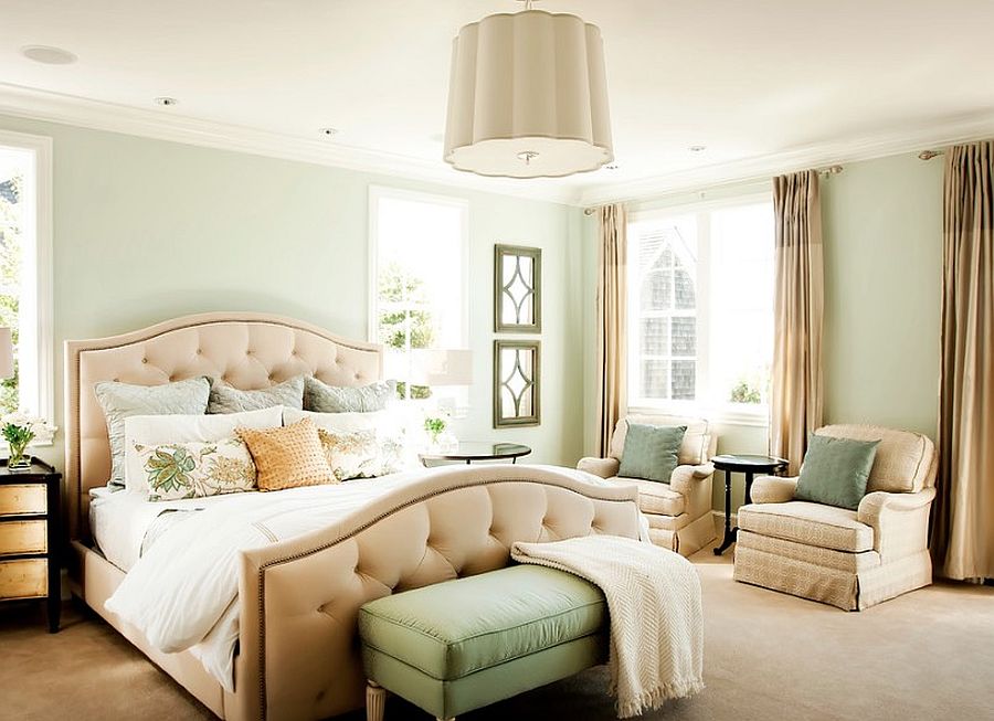 olive green colour for bedroom