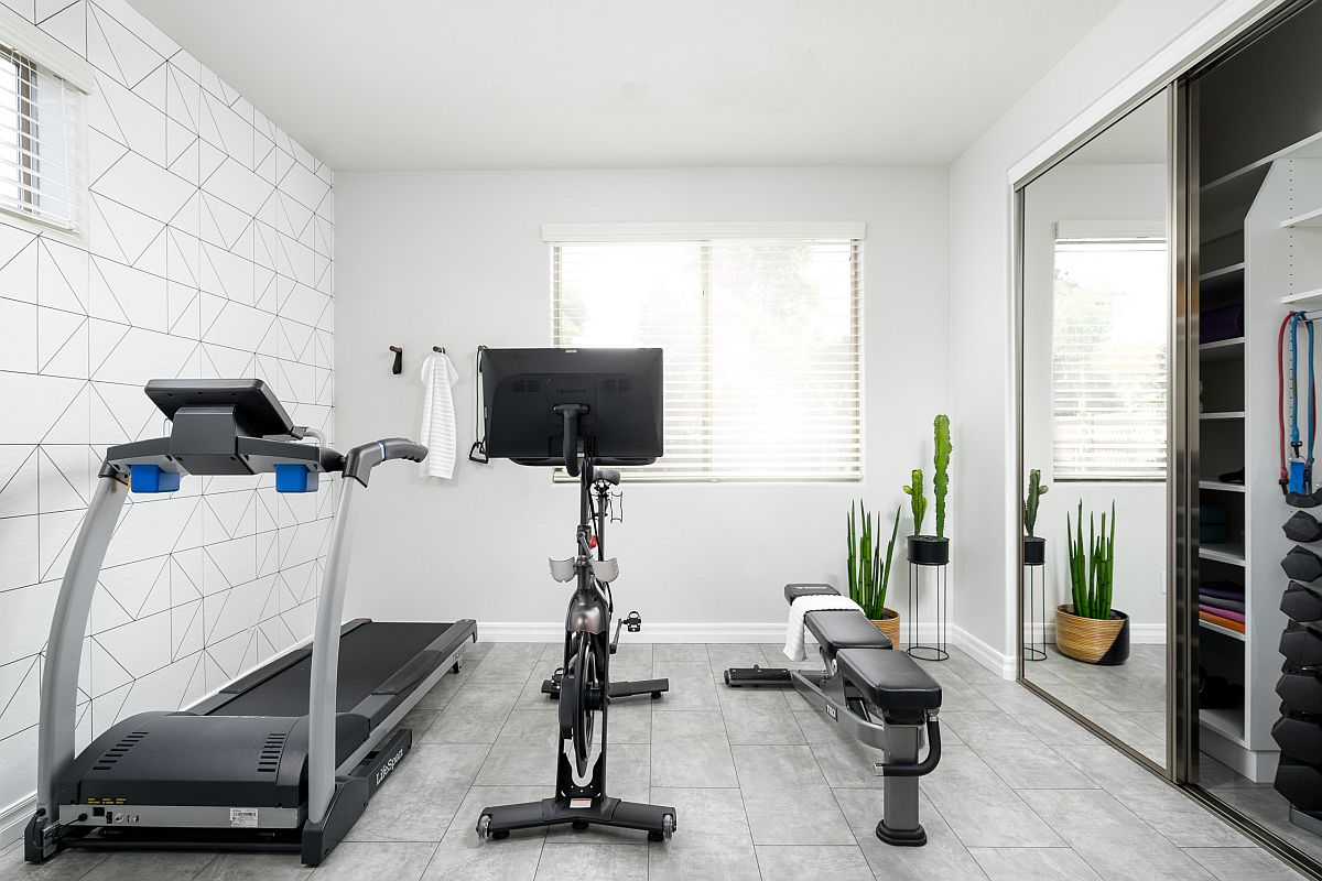 Small home gym ideas – rejig tiny spaces into workout areas