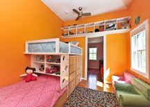 Bright-orange-walls-brighten-this-girls-room-with-bunk-beds-and-space-saving-design-68659-217x155