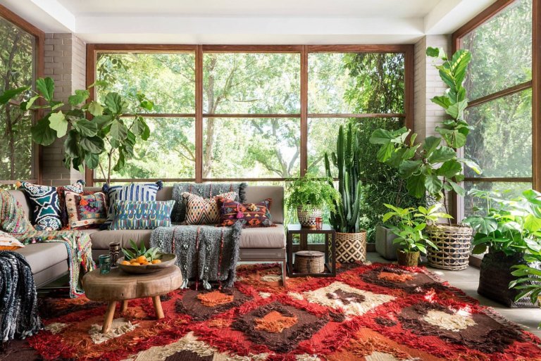 Eclectic Sunrooms Combine Color and Creativity with Protected Goodness ...