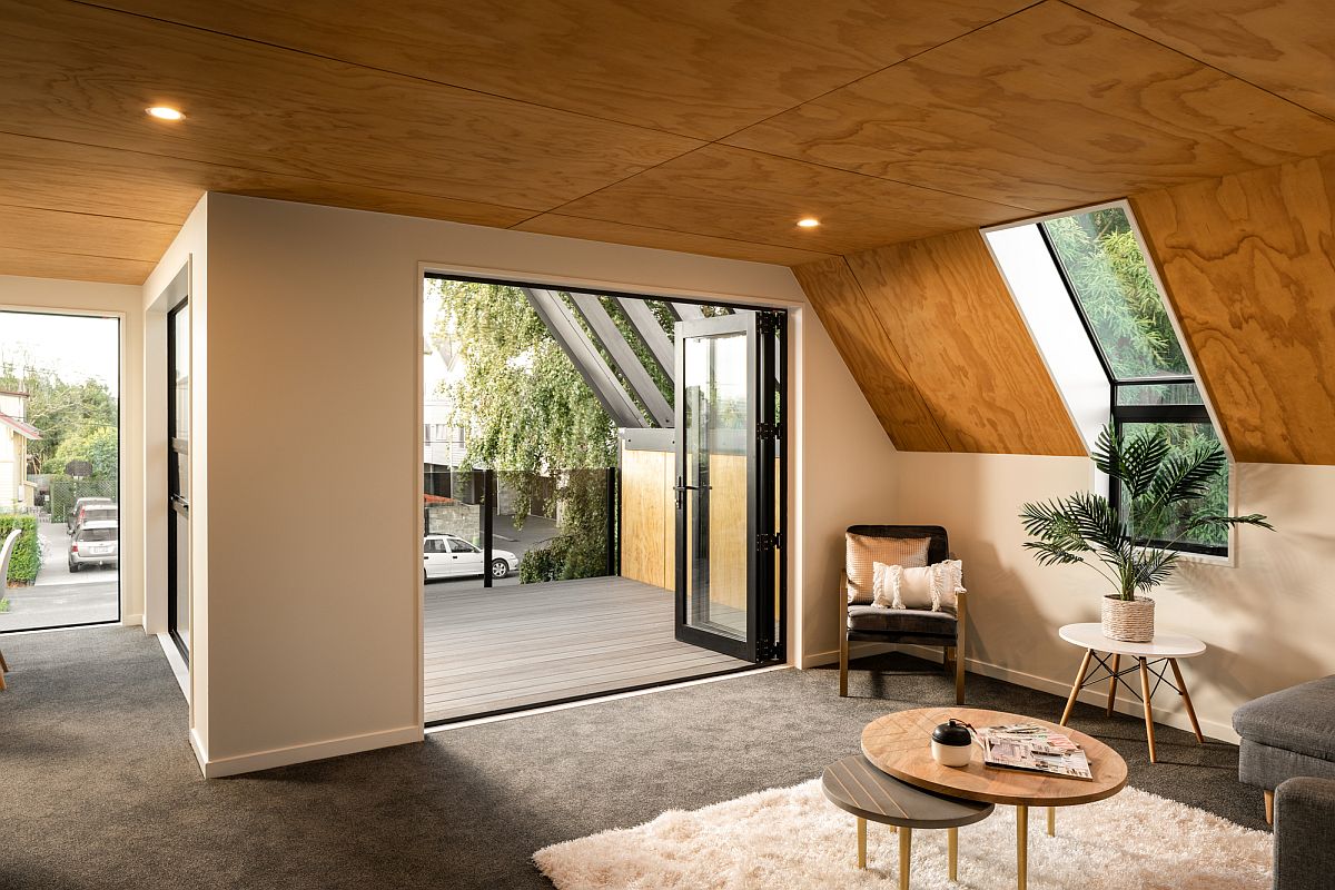 Interior of the apartments with a neutral color scheme and a floor plan that keeps things uncomplicated