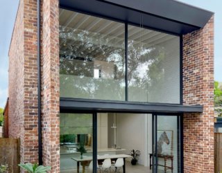 Beautiful Brick and Glass Extension Revamps This Suburban Sydney Home