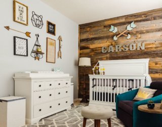 Cozy Farmhouse Style Nurseries in White and Wood: Best Ideas and Inspirations