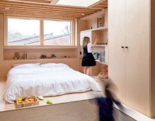 Split Levels and Loft Bedroom for Kids Add New Space to this London Home