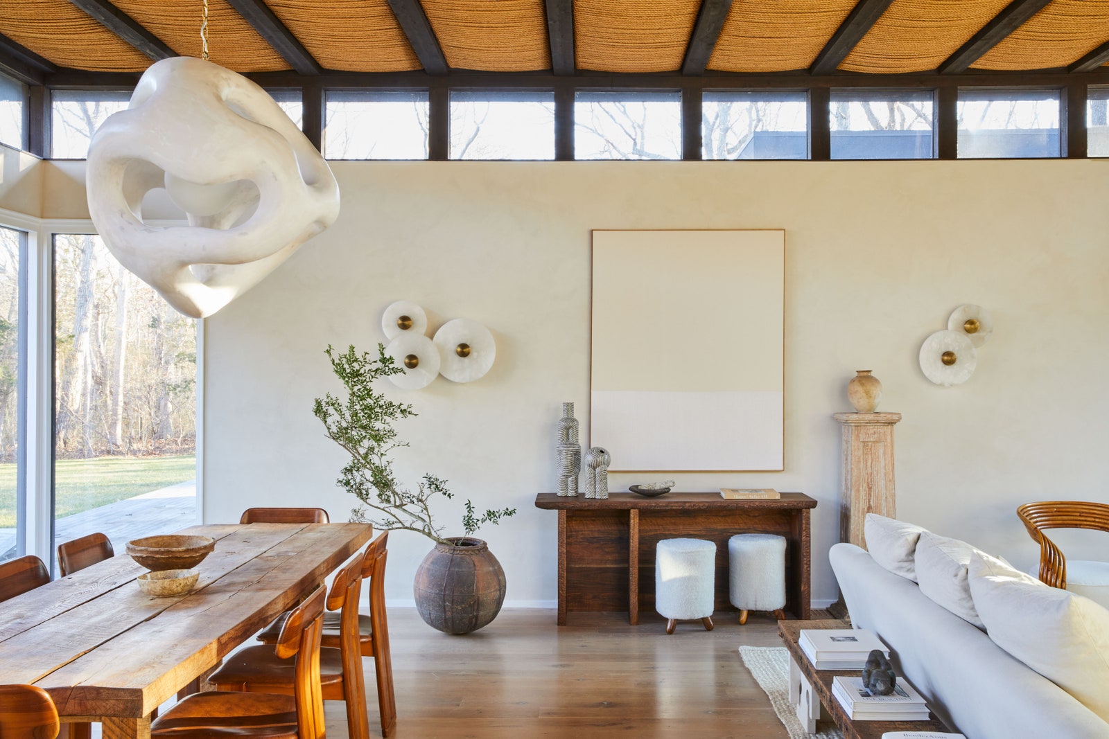 Amagansett dining room of Athena Calderone