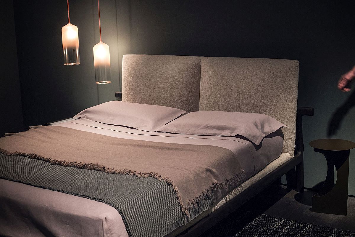 Finding an alternate to the traditional bedside lighting in the contemporary bedroom