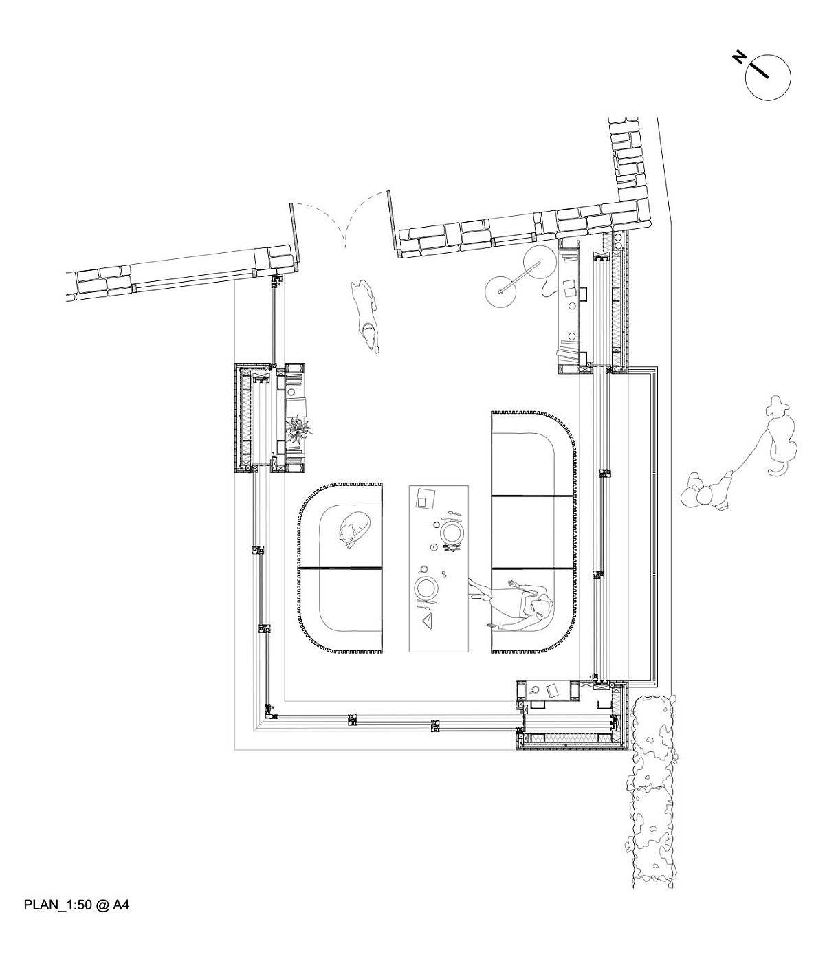 Floor-plan-of-Reading-Room-by-George-King-Architects-brings-modernity-to-a-classic-cottage-63486