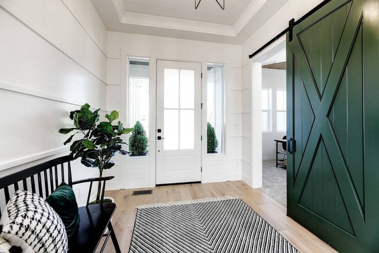 with Color Green Entryway Ideas for a More Refreshing Home