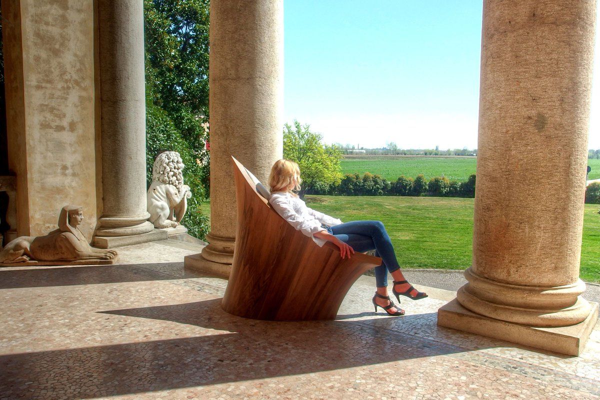 New Medieval armchair has an air of royalty about it