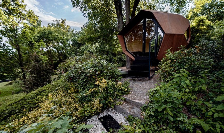 Geometric Wooden Cabins that Wow and Delight: Innovative Ideas for Everyone