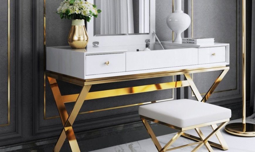 Beautify Your Life With A Vanity Table, White Vanity Table With Drawers No Mirror
