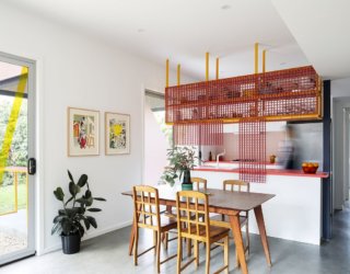 Playful Use of Color Reinvents this Old Case Study House in Melbourne