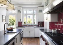 Dark-maroon-tiles-shaping-the-backdrop-make-the-biggest-impression-in-this-U-shaped-kitchen-71798-217x155
