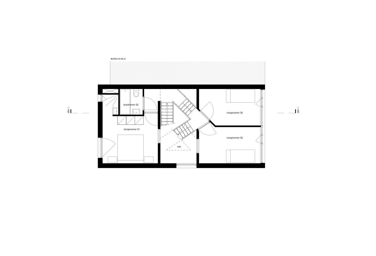 First-level-floor-plan-of-the-house-in-Amsterdam-12302
