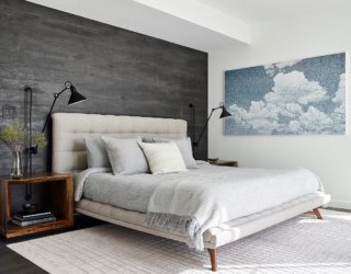 Bedrooms with Gray Accent Walls: Modern and Adaptable
