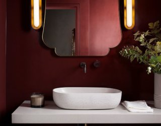 Going Bold: 20 Contemporary Powder Rooms in 10 Spectacular Colors