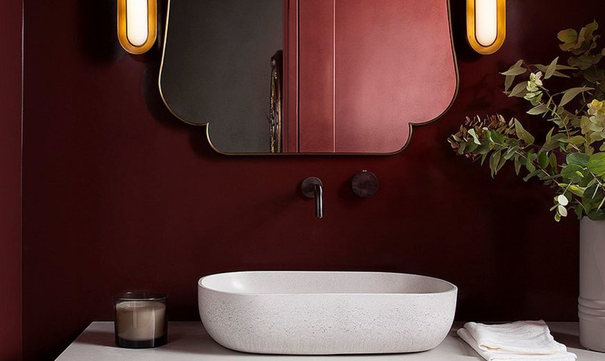 Going Bold: 20 Contemporary Powder Rooms in 10 Spectacular Colors