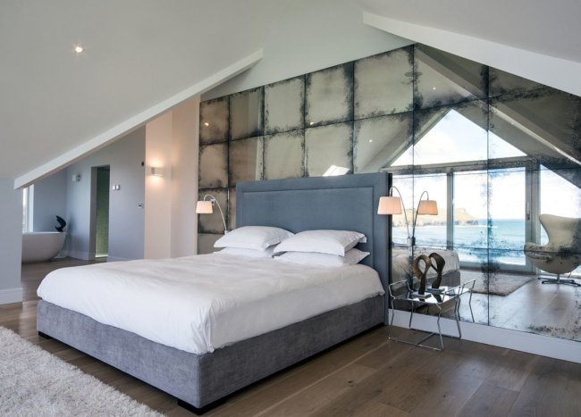 Bedrooms with Gray Accent Walls: Modern and Adaptable | Decoist