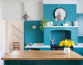 Turquoise Kitchens at their Refreshing Best: Welcome Home Breezy Summer Charm