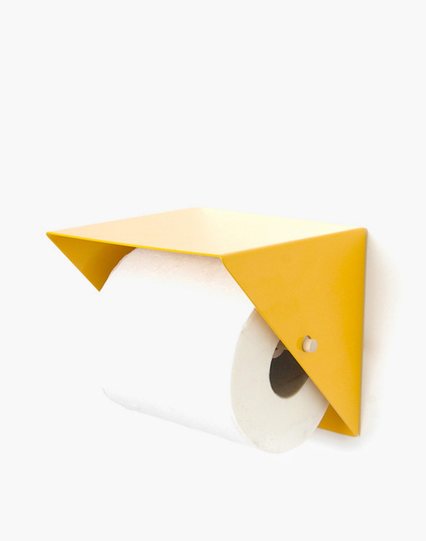 Midcentury-style toilet paper holder