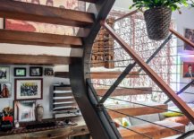 Small-eclectic-workspace-under-the-staircase-crafted-using-a-simple-wooden-desk-24515-217x155