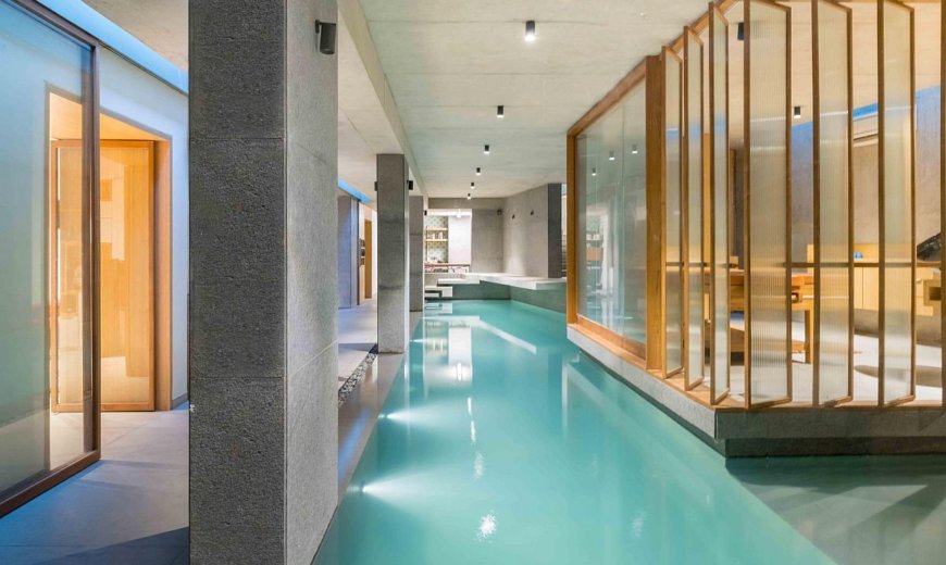 Underground Pool and Spa Bring Luxury to this Lavish Contemporary Home