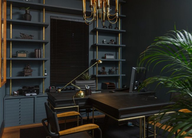 Dark and Sophisticated: Black Home Office Ideas You Will Love - Decorizer