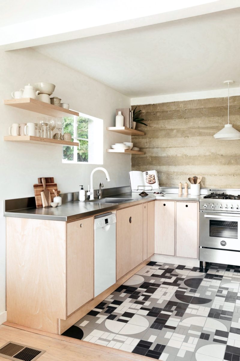 Black and white tile pattern by Fireclay Tile