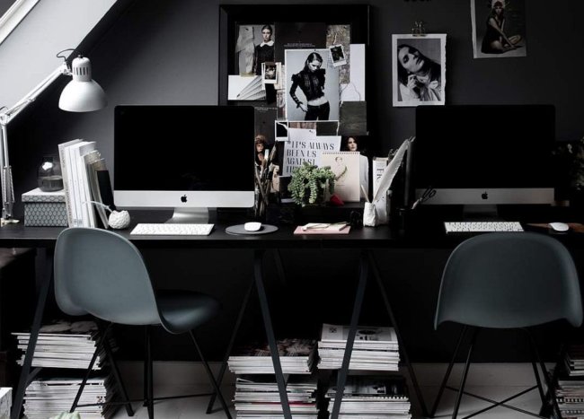 Dark and Sophisticated: Black Home Office Ideas You Will Love - Decorizer