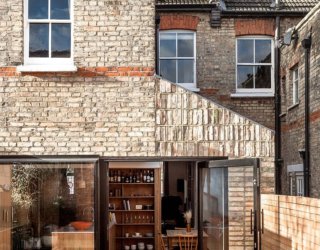 Modern Classic: Cheerful Recycled Brick Extension of North London Home