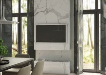 Marble-fireplace-with-slim-LED-TV-mounted-above-the-fireplace-49067-217x155