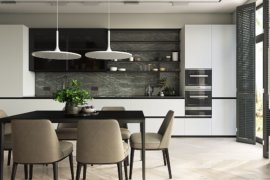 Modern Minimal Townhouse Renovation Creates Polished Living Environment