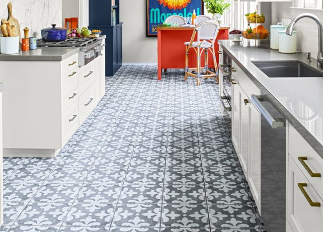 The Top Trends in Kitchen Floor Tiles