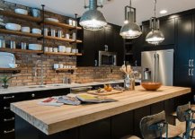 Reclaimed-brick-wall-backdrop-of-the-kitchen-gives-it-a-gorgeous-industrial-charm-41797-217x155
