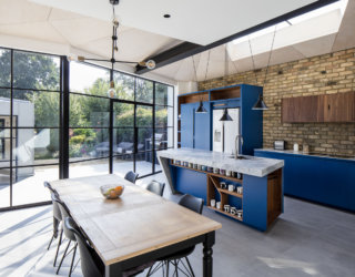 Bright Modern Extension and Garden Room of Victorian Family Home in London