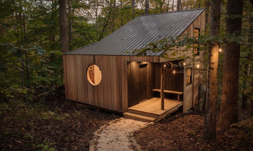 Renting Solitude: Small Woodsy Forest Cabin Provides the Perfect Escape