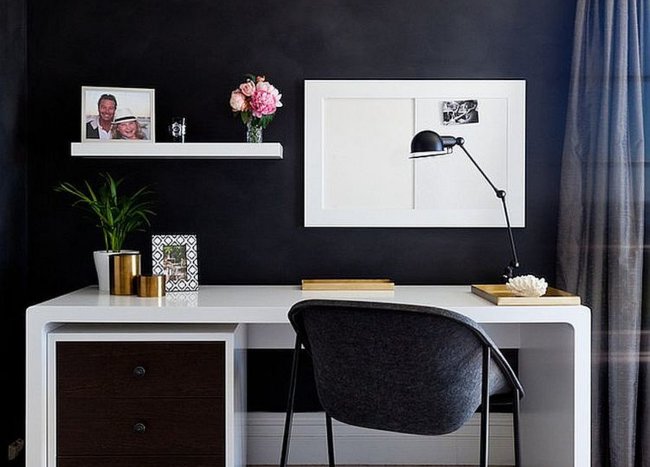 Black Home Office Ideas: Inspiring Dark Offices and Sophisticated Home