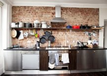 Using-walls-space-in-the-small-industrial-kitchen-with-hooks-hangers-and-floating-shelves-78654-217x155