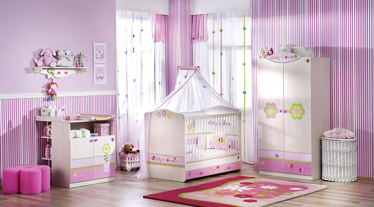 Awesome-contemporary-nursery-inspired-by-autumn-violets-along-with-splashes-of-pink-36589