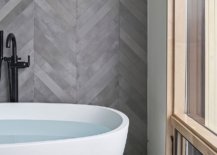 Contemporary-bathroom-backdrop-with-chevron-pattern-tiles-in-gray-55188-217x155