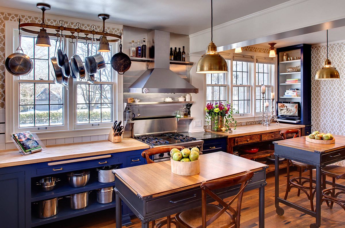Gorgeous-wood-and-blue-kitchen-with-open-islands-that-include-a-couple-of-cabinets-55392