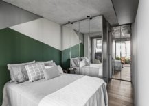 Gray-white-and-dark-green-blocks-bring-colorful-geo-style-to-the-small-bedroom-63597-217x155