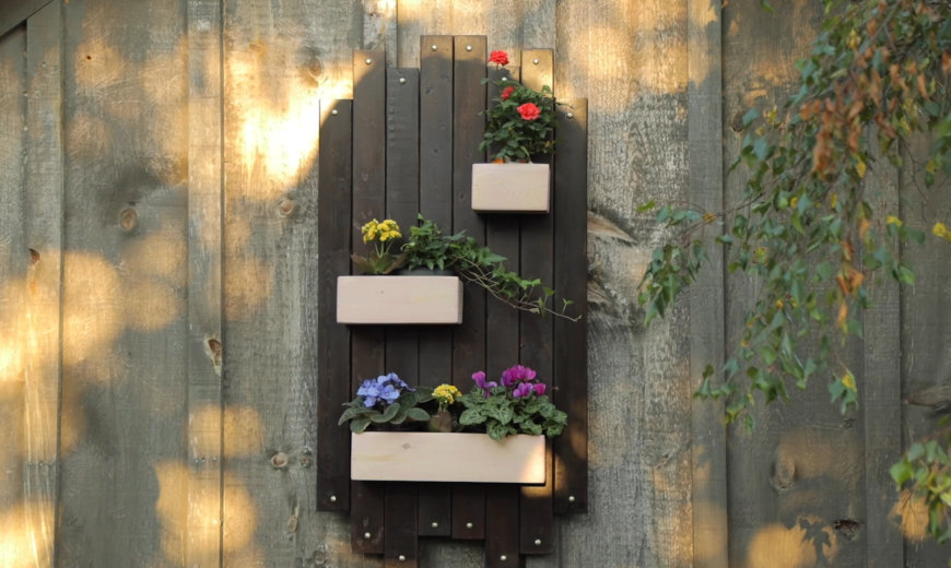DIY Hanging Wall Planter Will Add The Perfect Vintage Flare