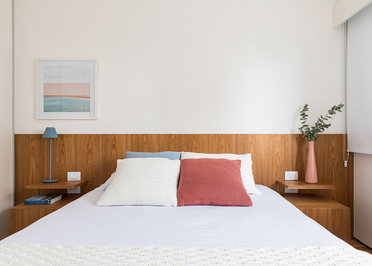 Small-contemporary-bedroom-in-white-and-wood-with-just-a-hint-of-pastel-blue-and-pink-45889