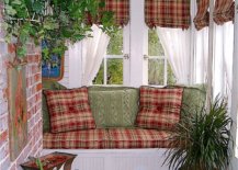 Textiles-with-plaid-pattern-add-both-color-and-authentic-farmhouse-appeal-to-the-small-sunroom-47716-217x155