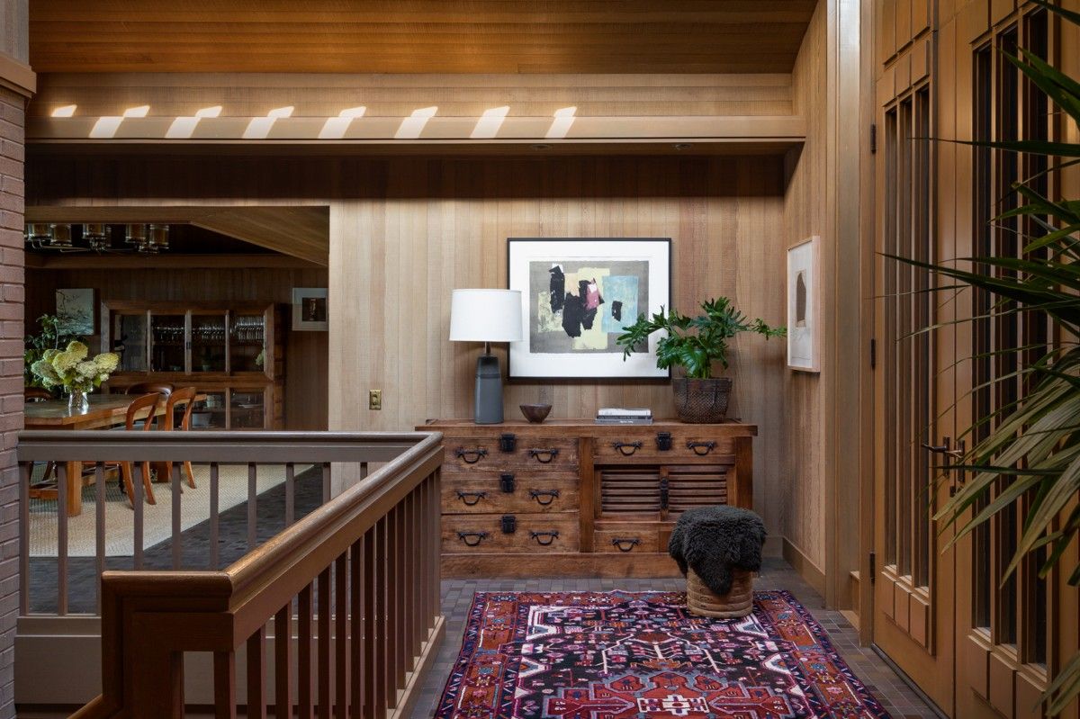 Warm-wooden-walls-lovely-carpets-and-intricate-details-give-this-renovated-mid-century-modern-home-a-cabin-style-interior-21629