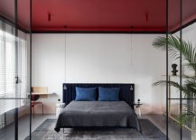 Brilliant-red-ceiling-steals-the-spotlight-in-this-small-white-bedroom-90732-217x155