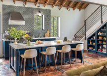Custom-blue-kitchen-island-along-with-blue-cabinets-and-stone-countertops-for-the-modern-farmhouse-style-kitchen-87663-217x155